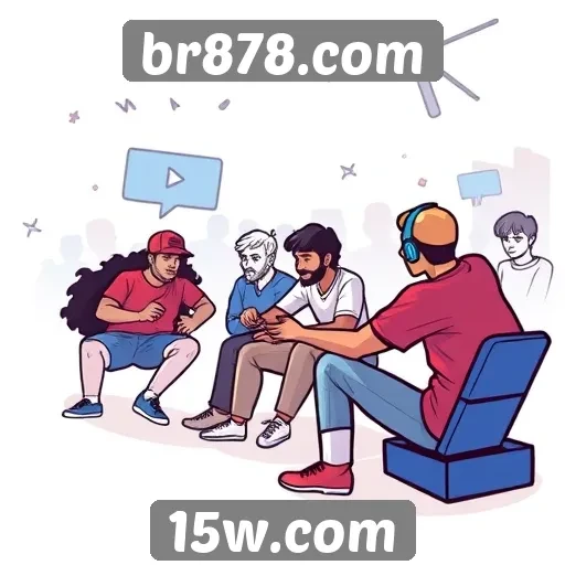 Comunidade de jogadores no br878.com é ativa e engajada