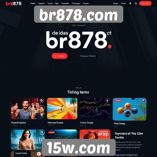 Análise da interface do site br878.com